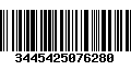 Código de Barras 3445425076280