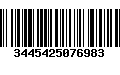 Código de Barras 3445425076983