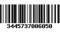 Código de Barras 3445737006050