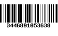 Código de Barras 3446891053638