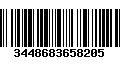 Código de Barras 3448683658205