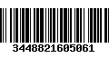 Código de Barras 3448821605061