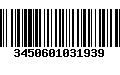 Código de Barras 3450601031939