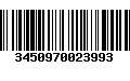 Código de Barras 3450970023993