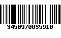 Código de Barras 3450970035910