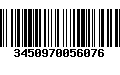 Código de Barras 3450970056076