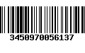 Código de Barras 3450970056137