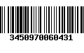 Código de Barras 3450970060431