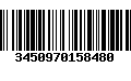 Código de Barras 3450970158480