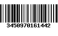 Código de Barras 3450970161442