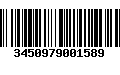 Código de Barras 3450979001589