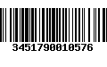 Código de Barras 3451790010576