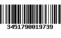 Código de Barras 3451790019739