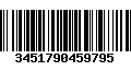 Código de Barras 3451790459795