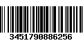 Código de Barras 3451790886256