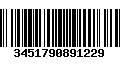 Código de Barras 3451790891229