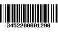 Código de Barras 3452200001290