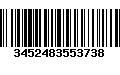 Código de Barras 3452483553738