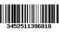 Código de Barras 3452511396818