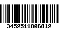 Código de Barras 3452511806812