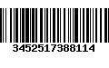 Código de Barras 3452517388114