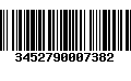 Código de Barras 3452790007382