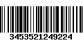 Código de Barras 3453521249224