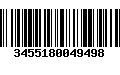 Código de Barras 3455180049498