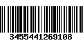 Código de Barras 3455441269108