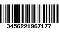 Código de Barras 3456221967177