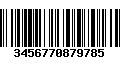 Código de Barras 3456770879785