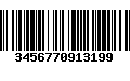 Código de Barras 3456770913199