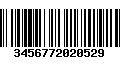 Código de Barras 3456772020529