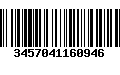 Código de Barras 3457041160946