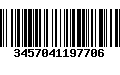 Código de Barras 3457041197706