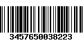 Código de Barras 3457650038223