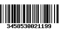 Código de Barras 3458530021199