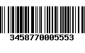 Código de Barras 3458770005553