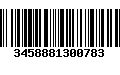 Código de Barras 3458881300783