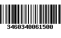 Código de Barras 3460340061500