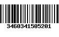 Código de Barras 3460341505201