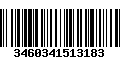 Código de Barras 3460341513183