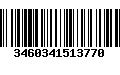 Código de Barras 3460341513770