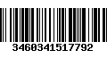 Código de Barras 3460341517792