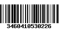 Código de Barras 3460410530226