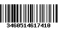 Código de Barras 3460514617410