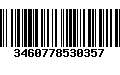 Código de Barras 3460778530357