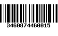 Código de Barras 3460874460015