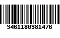 Código de Barras 3461180381476