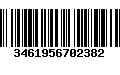 Código de Barras 3461956702382